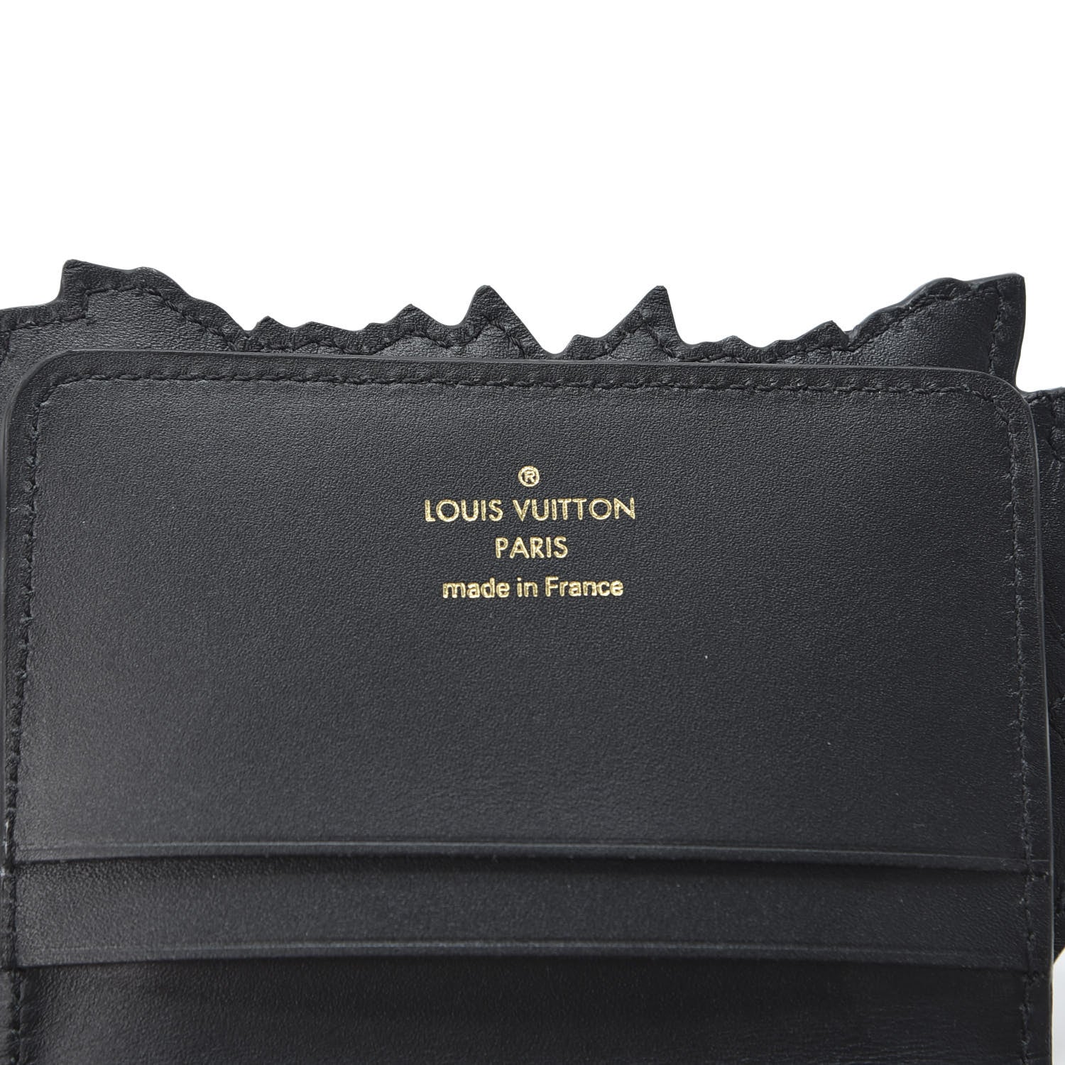 Louis Vuitton Epi Catogram Calfskin Cat Card Holder Black 7 of 8