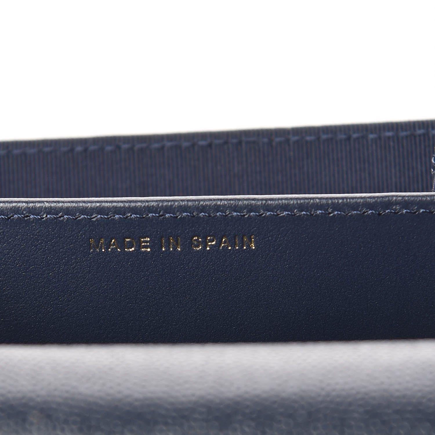 Chanel Caviar Quilted Flap Card Holder Wallet Navy 7 of 11