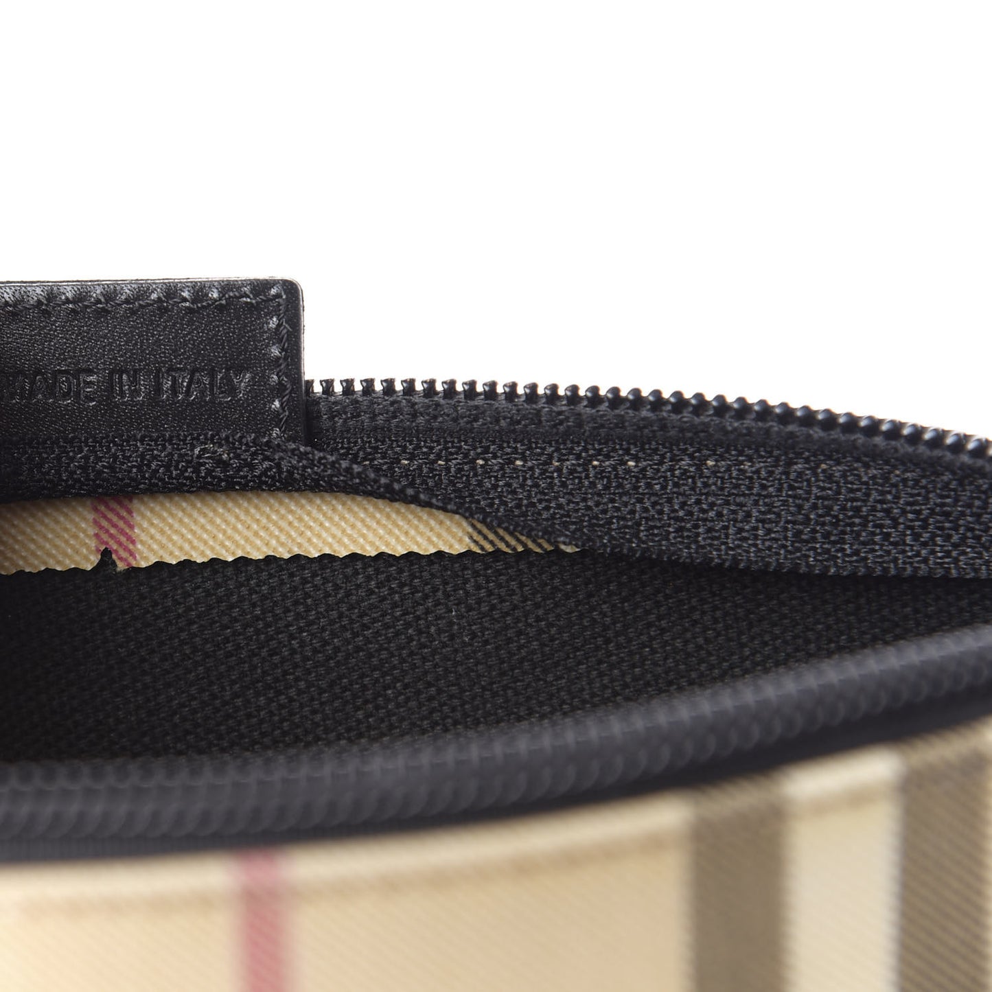 House Check Shoulder Bag Black