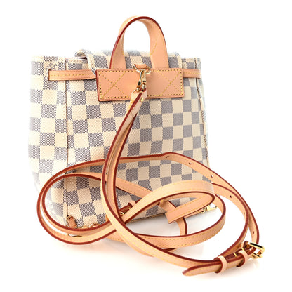Louis Vuitton Damier Azur Sperone BB Backpack 3 of 10