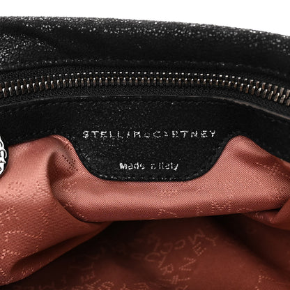 Stella McCartney Shaggy Deer Falabella Fold Over Tote Black 6 of 9