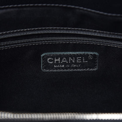 Chanel Caviar Quilted XL Grand Shopping Tote GST Black 6 of 10