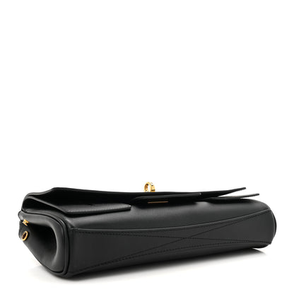 Balenciaga Smooth Calfskin Small Bel Air Clutch On Strap Black 4 of 10
