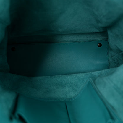 Balenciaga Veau Papier Tote Turquoise 6 of 11