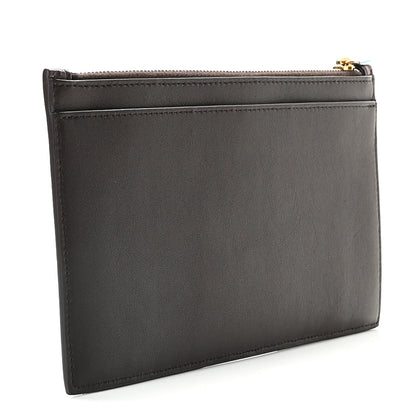 Saint Laurent Lambskin Heart Embossed Monogram Bill Pouch Vintage Cognac 2 of 10