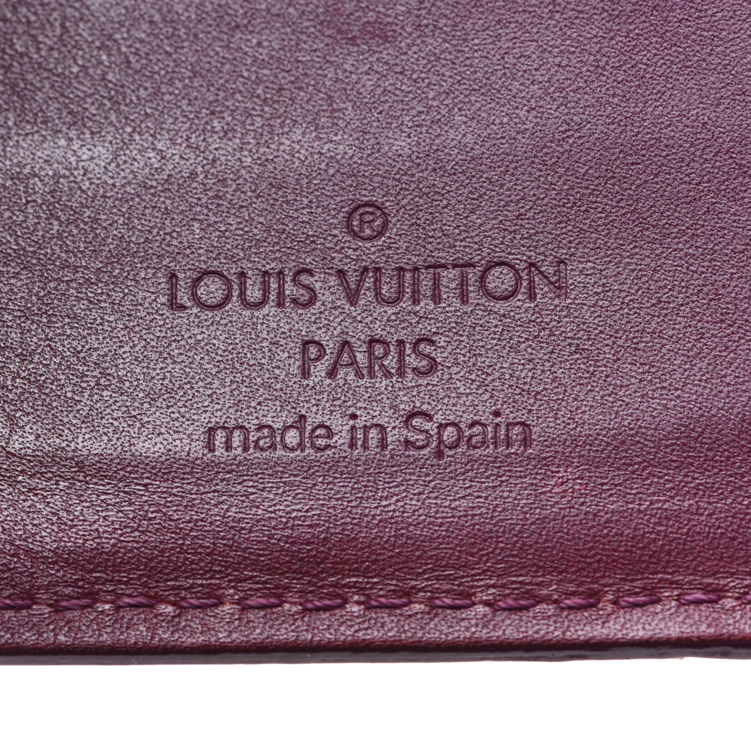 Louis Vuitton Vernis Small Ring Agenda Cover Violet 6 of 7