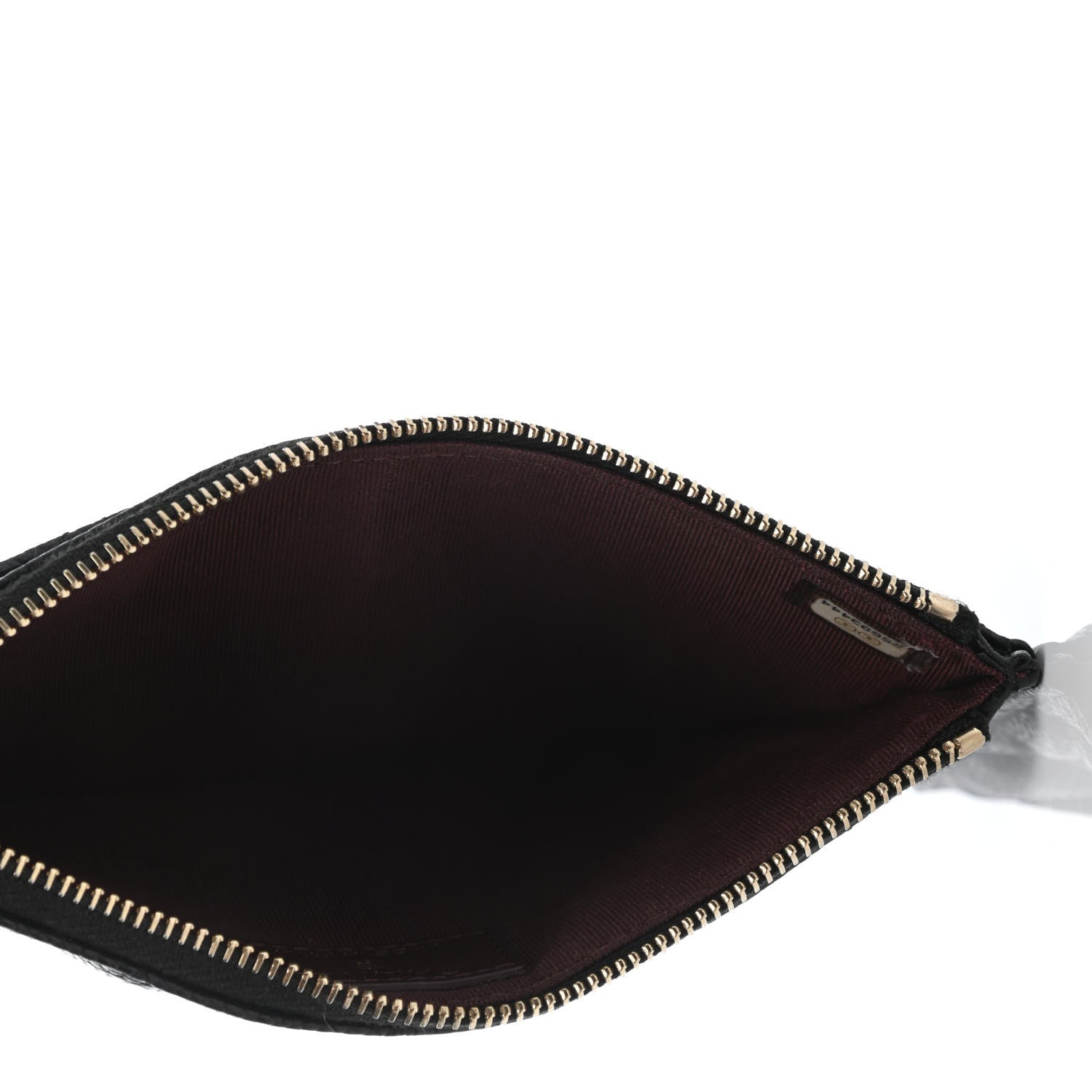 Chanel Caviar Quilted Classic Zip Pouch Black 4 of 4