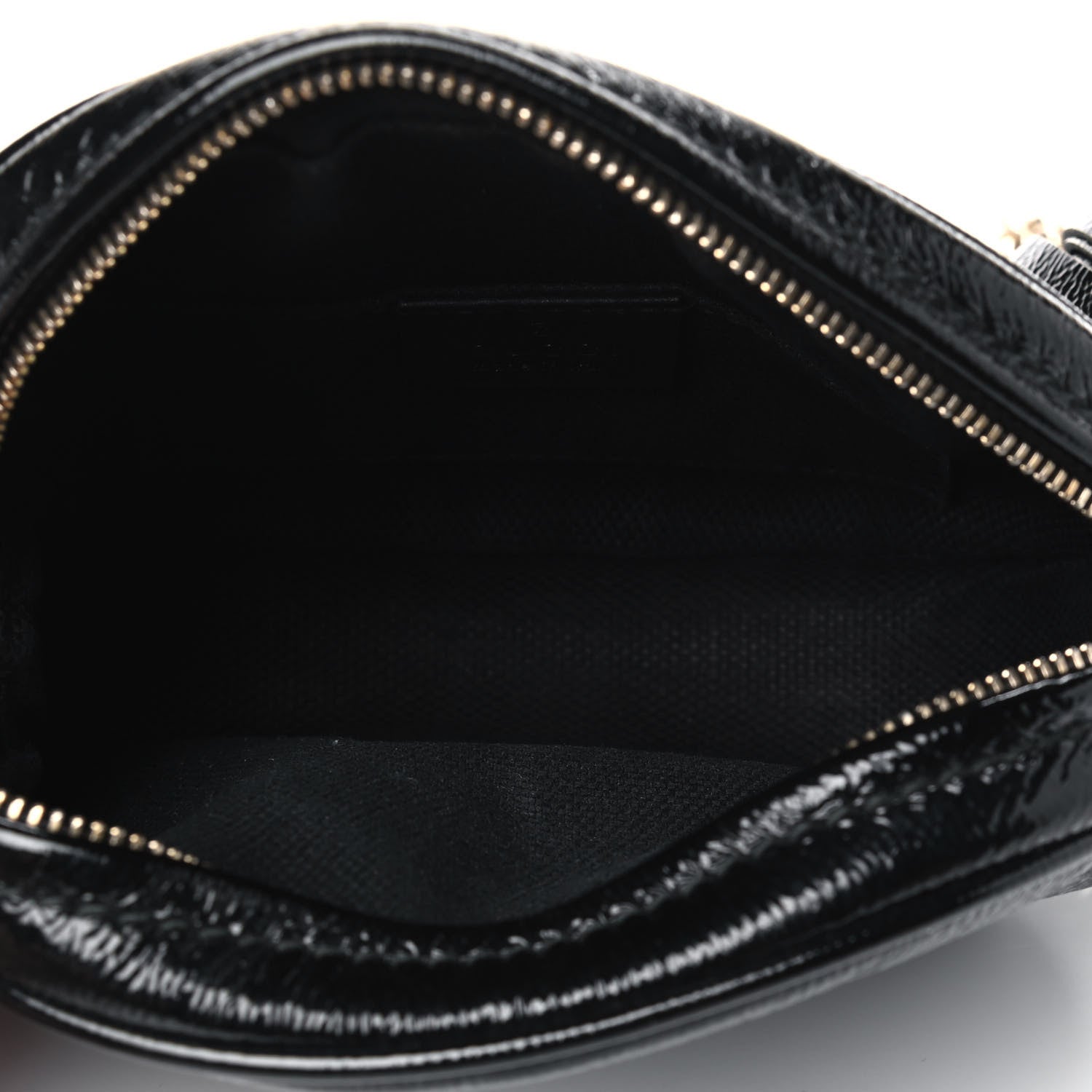 Gucci Patent Mini Soho Chain Bag Black 4 of 5
