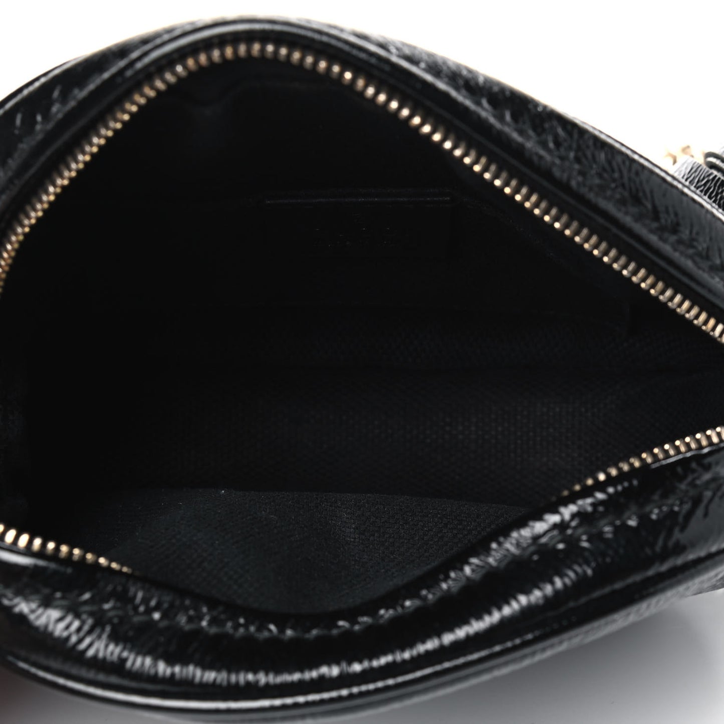Patent Mini Soho Chain Bag Black