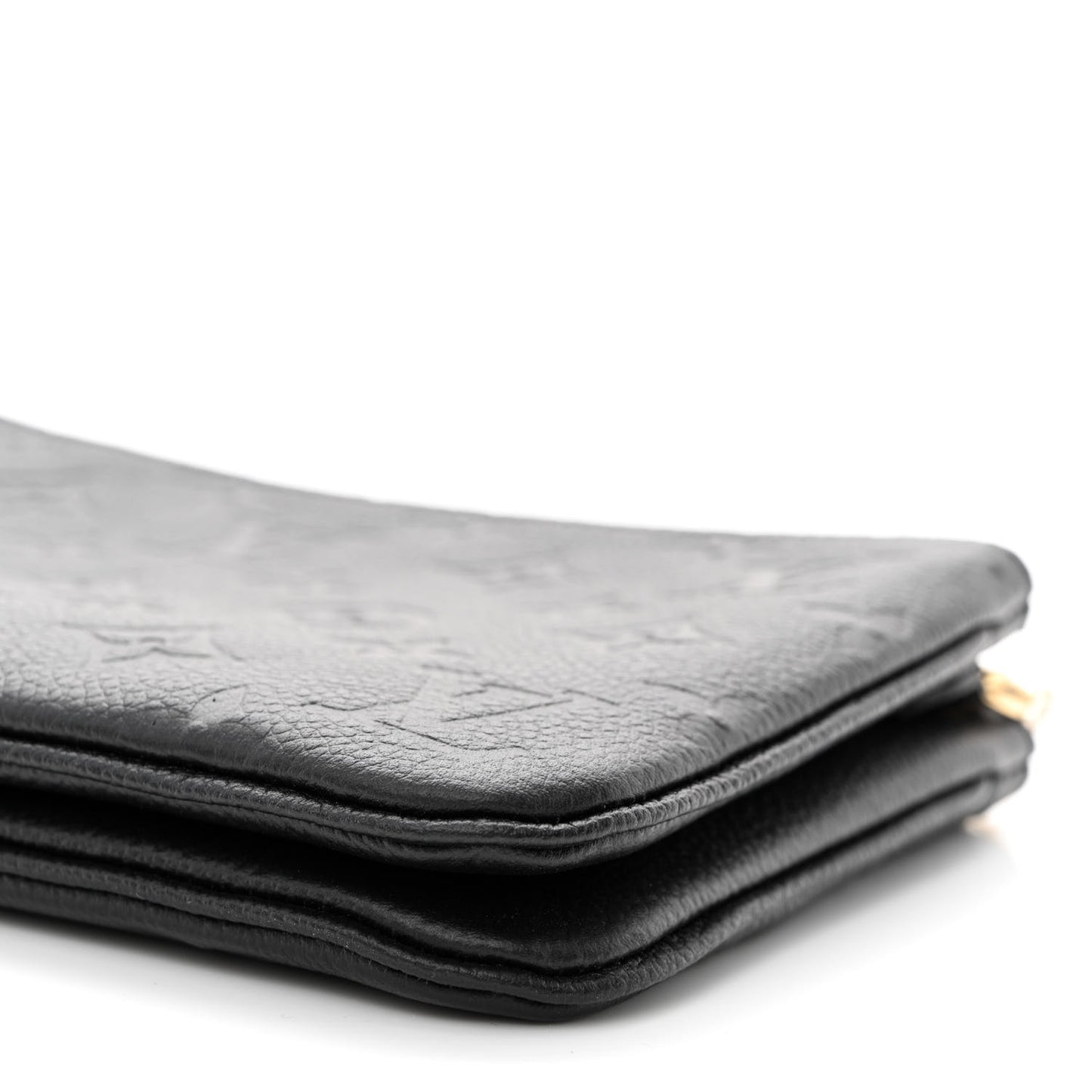 Empreinte Double Zip Pochette Black