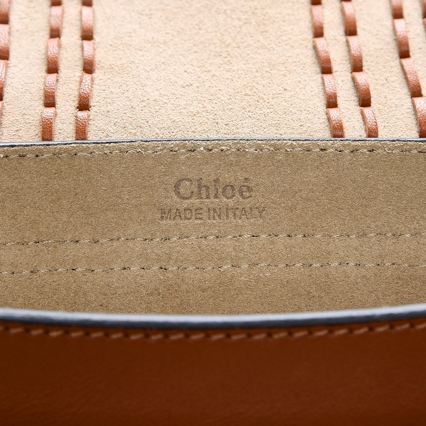 Calfskin Mini Hudson Shoulder Bag Caramel