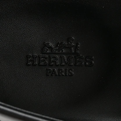 Hermes Epsom Womens Destin Loafer 37 Black 8 of 10