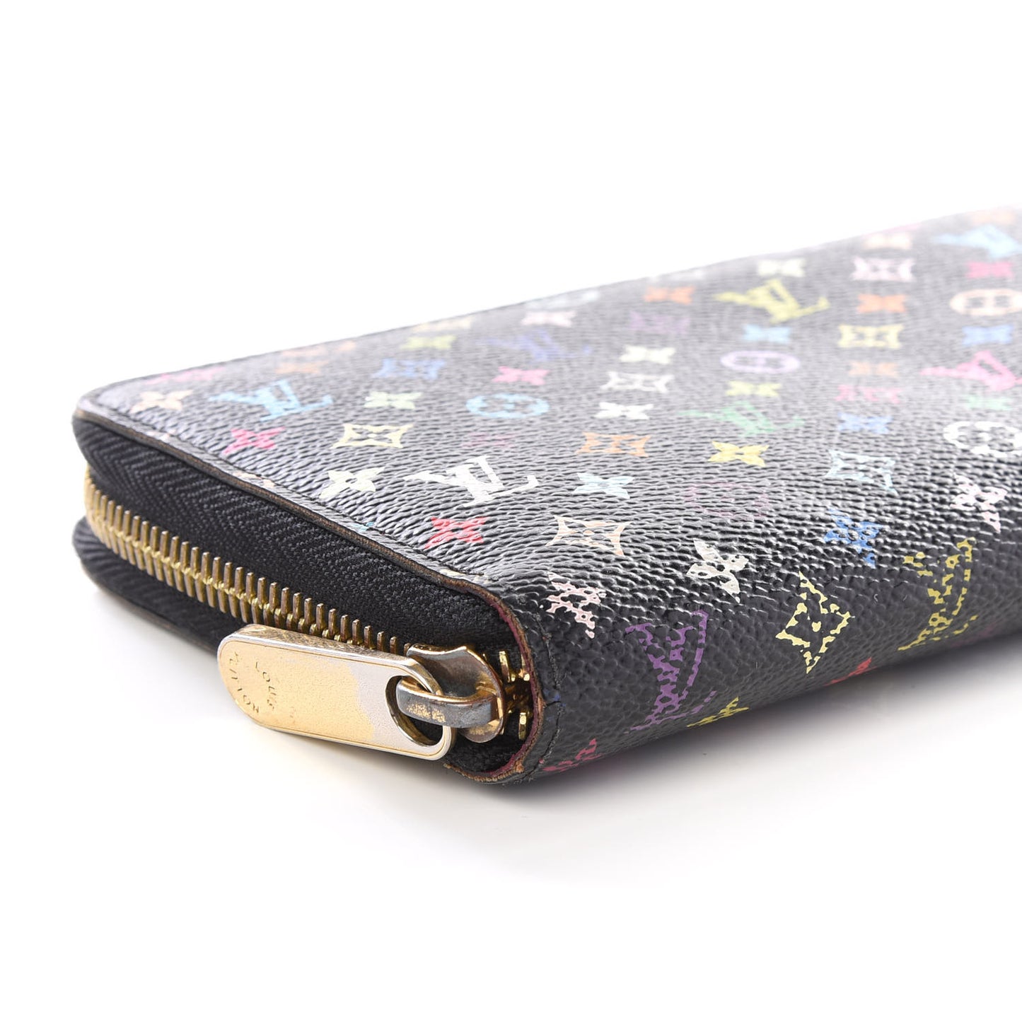 Monogram Multicolor Zippy Wallet Black Grenade