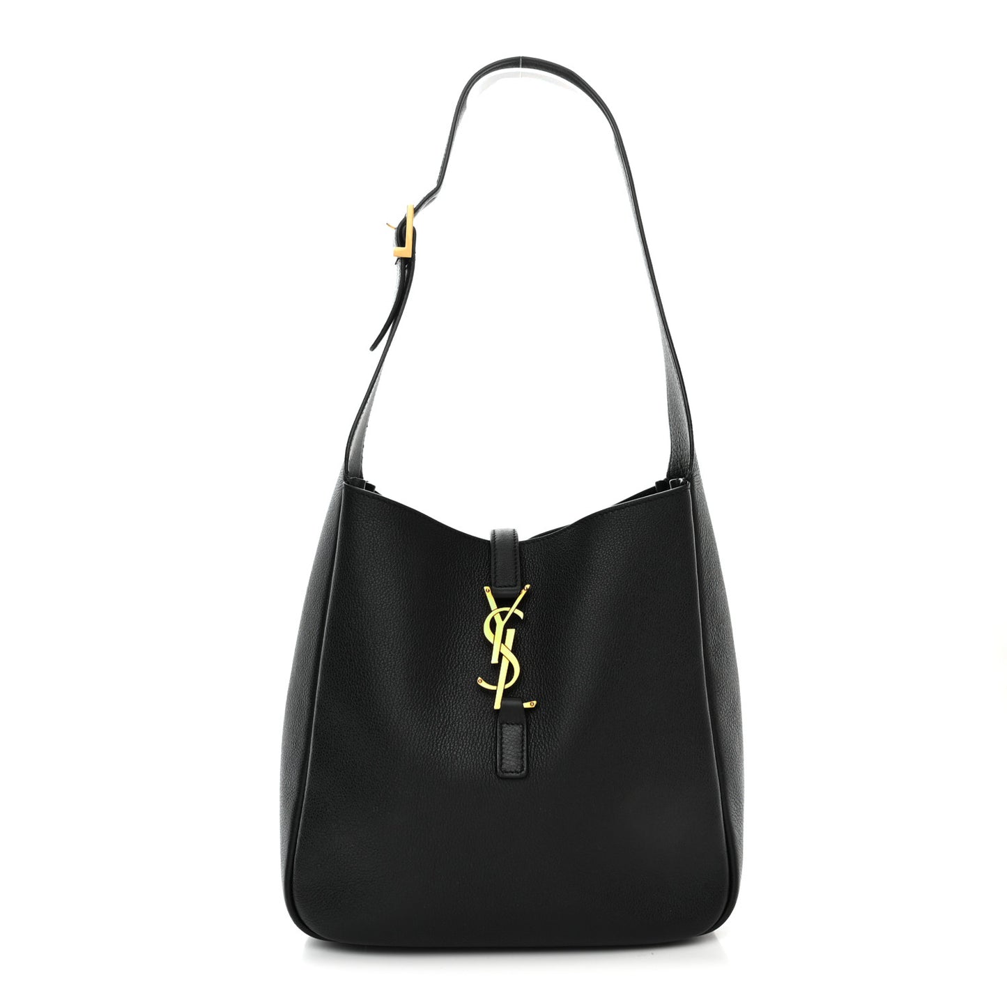 Smooth Calfskin Small Le 5 A 7 Soft Hobo Black