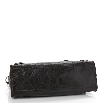 Balenciaga Chevre Classic Hardware City Chocolate 4 of 10