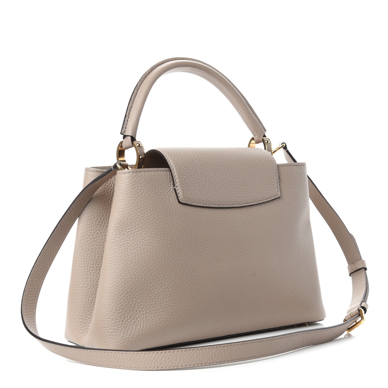 Louis Vuitton Taurillon Capucines PM Galet 3 of 9