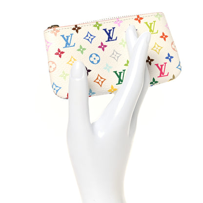 Louis Vuitton LV X TM Monogram Multicolor Key Pouch White 2 of 7