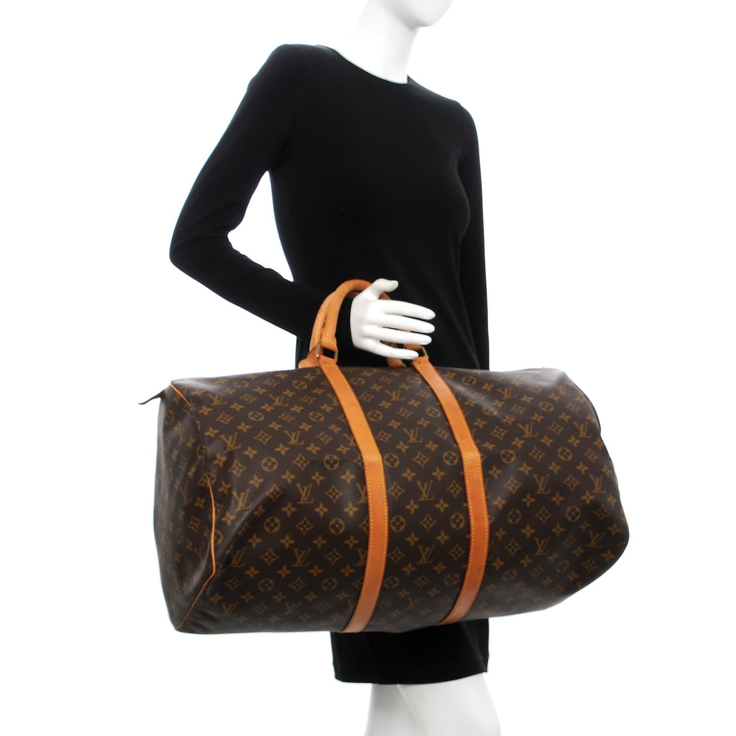 Louis Vuitton Monogram Keepall 55 2 of 15