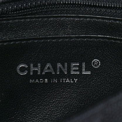 Chanel Caviar Chevron Quilted Mini Rectangular Flap Black 6 of 11
