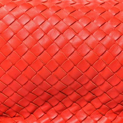 Bottega Veneta Nappa Intrecciato Medium Belly Veneta Hobo Orange 9 of 11