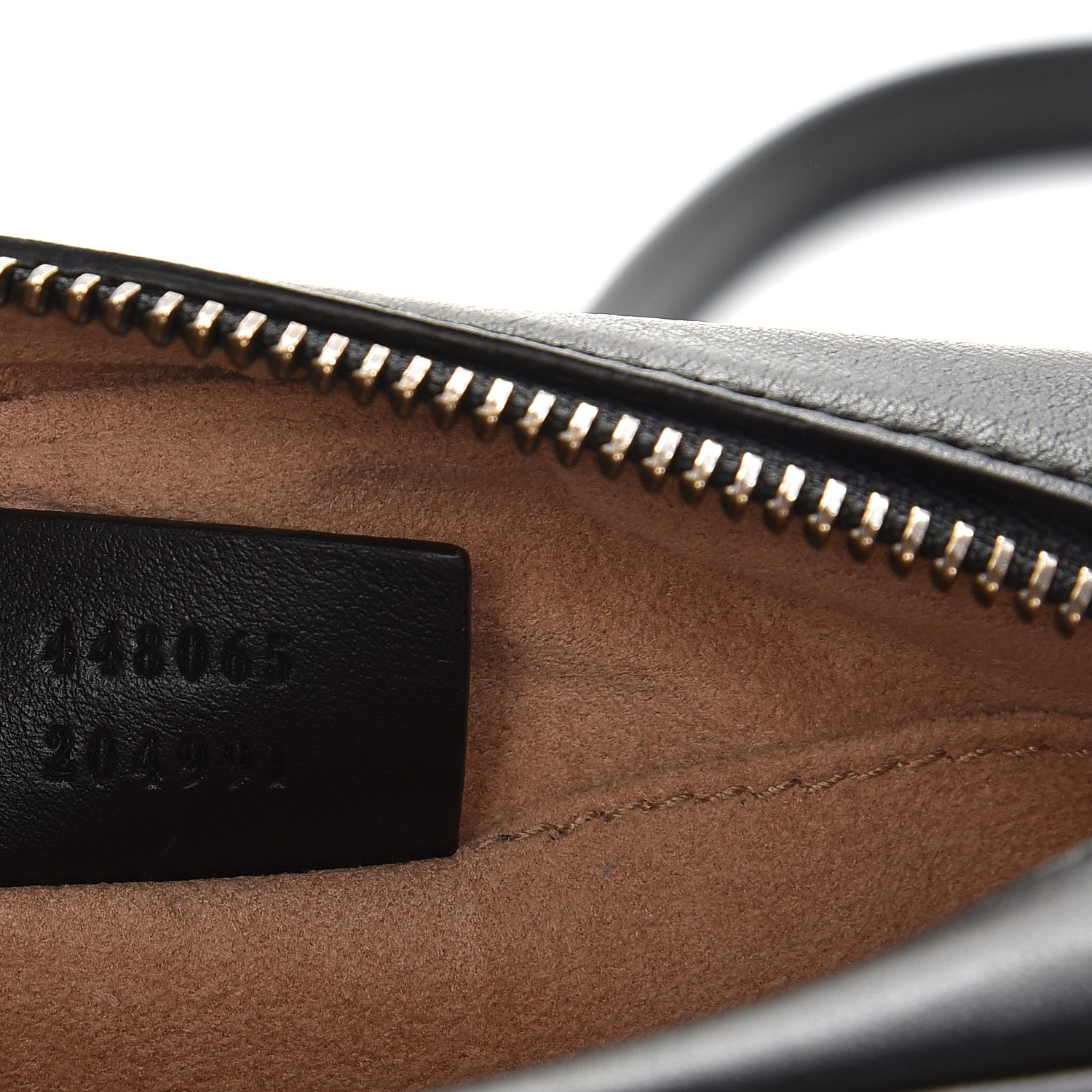 Gucci Calfskin Matelasse Mini GG Marmont Chain Shoulder Bag Black 7 of 7