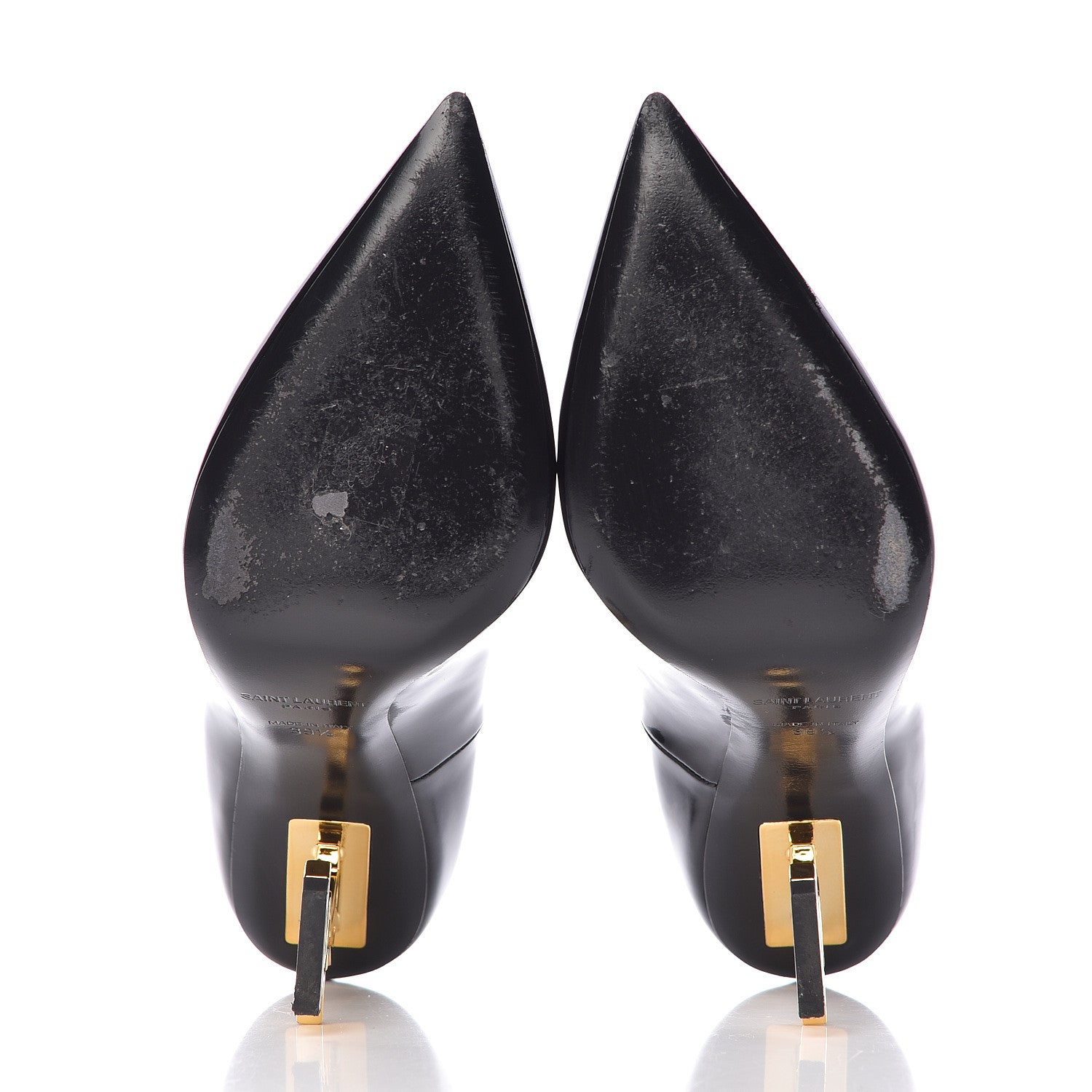 Saint Laurent Patent Opyum 110 Pumps 39.5 Black 7 of 16