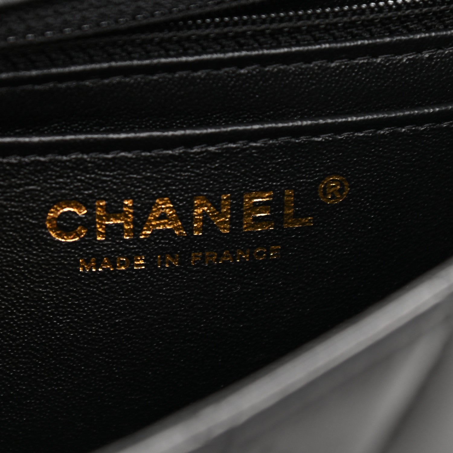 Chanel Lambskin Quilted Mini Rectangular Flap Black 6 of 9