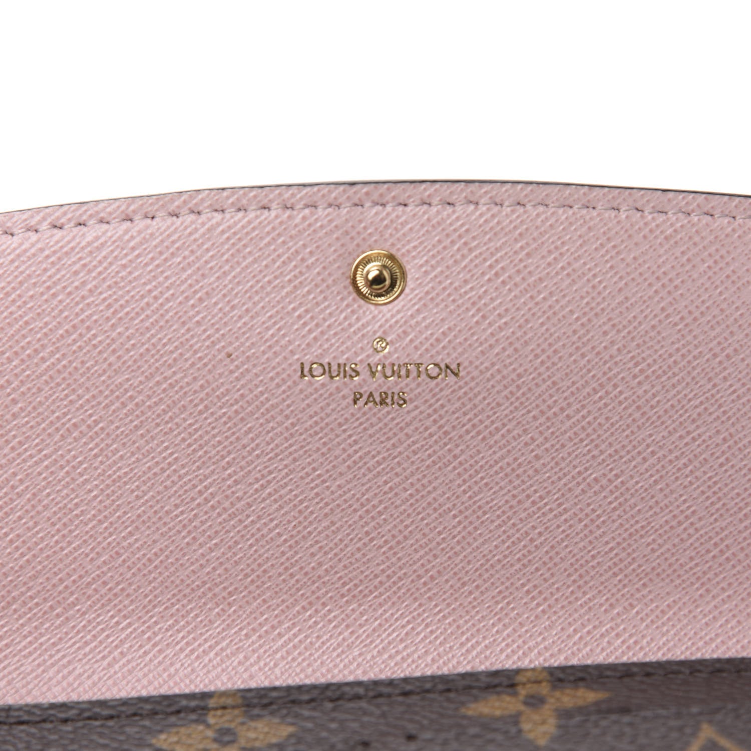 Louis Vuitton Monogram Emilie Wallet Rose Ballerine 6 of 7