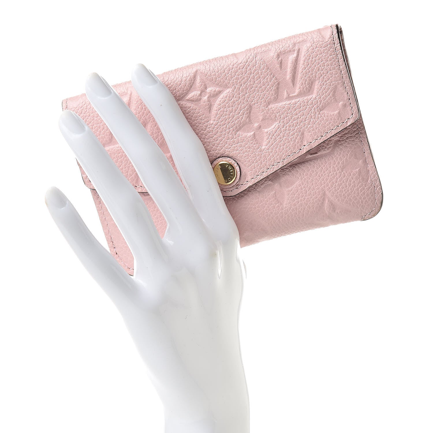 Louis Vuitton Empreinte Key Pouch Rose Ballerine 2 of 8