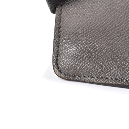 Burberry London Grainy Calfskin Rivendale Messenger Bag Grey 3 of 8