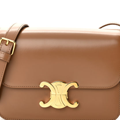 Celine Shiny Calfskin Teen Triomphe Bronze 8 of 11