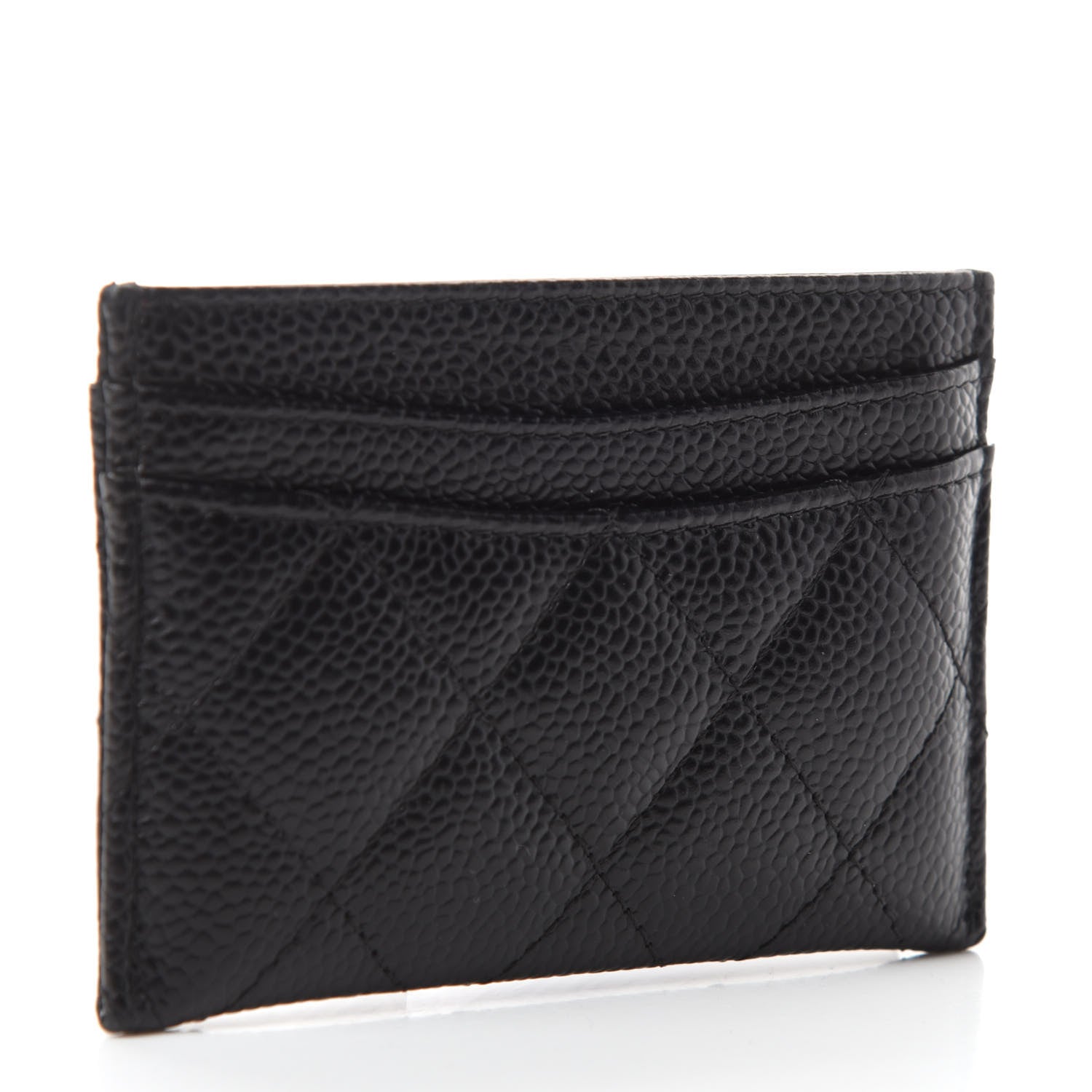 Chanel Caviar Quilted Card Holder Black 3 of 9