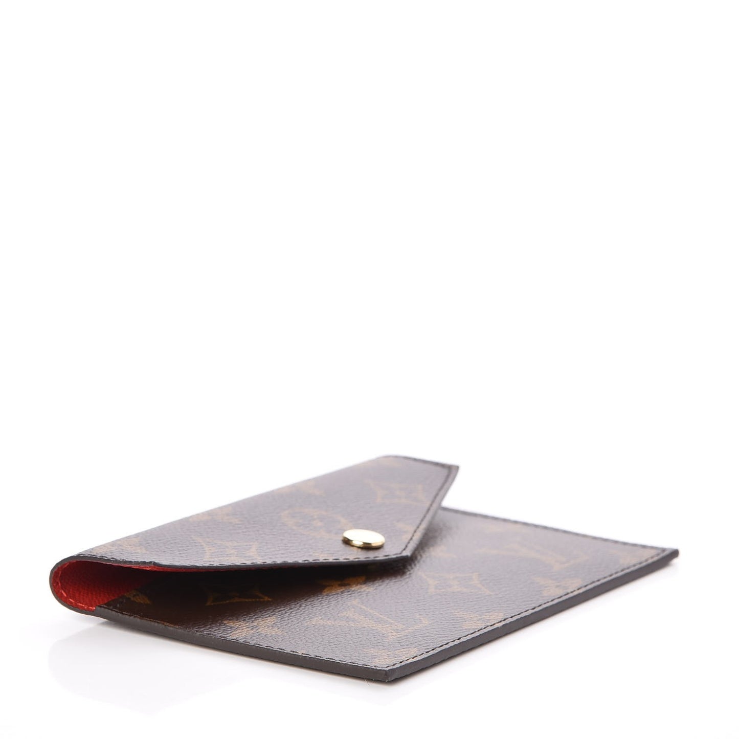 Monogram Daily Organizer Envelope Insert Red