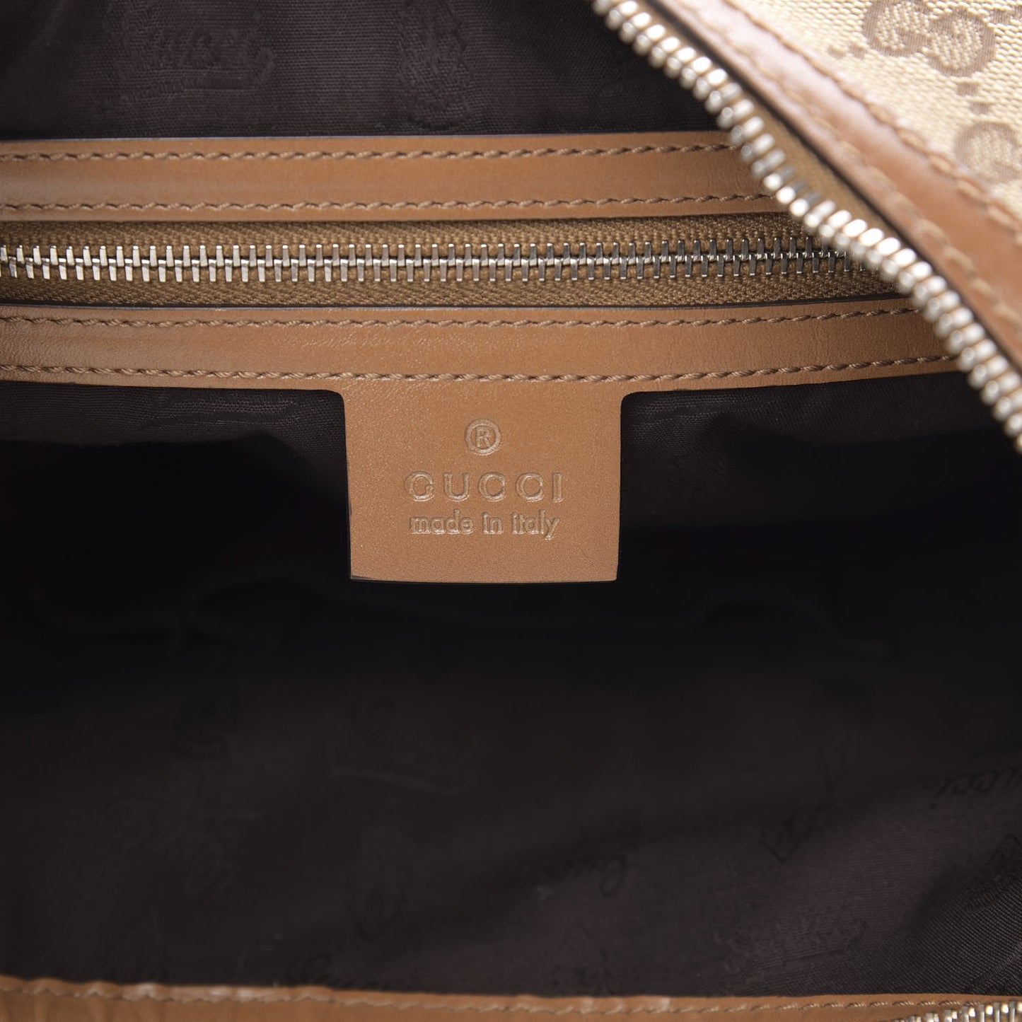 Monogram Medium GG Twins Hobo Tan