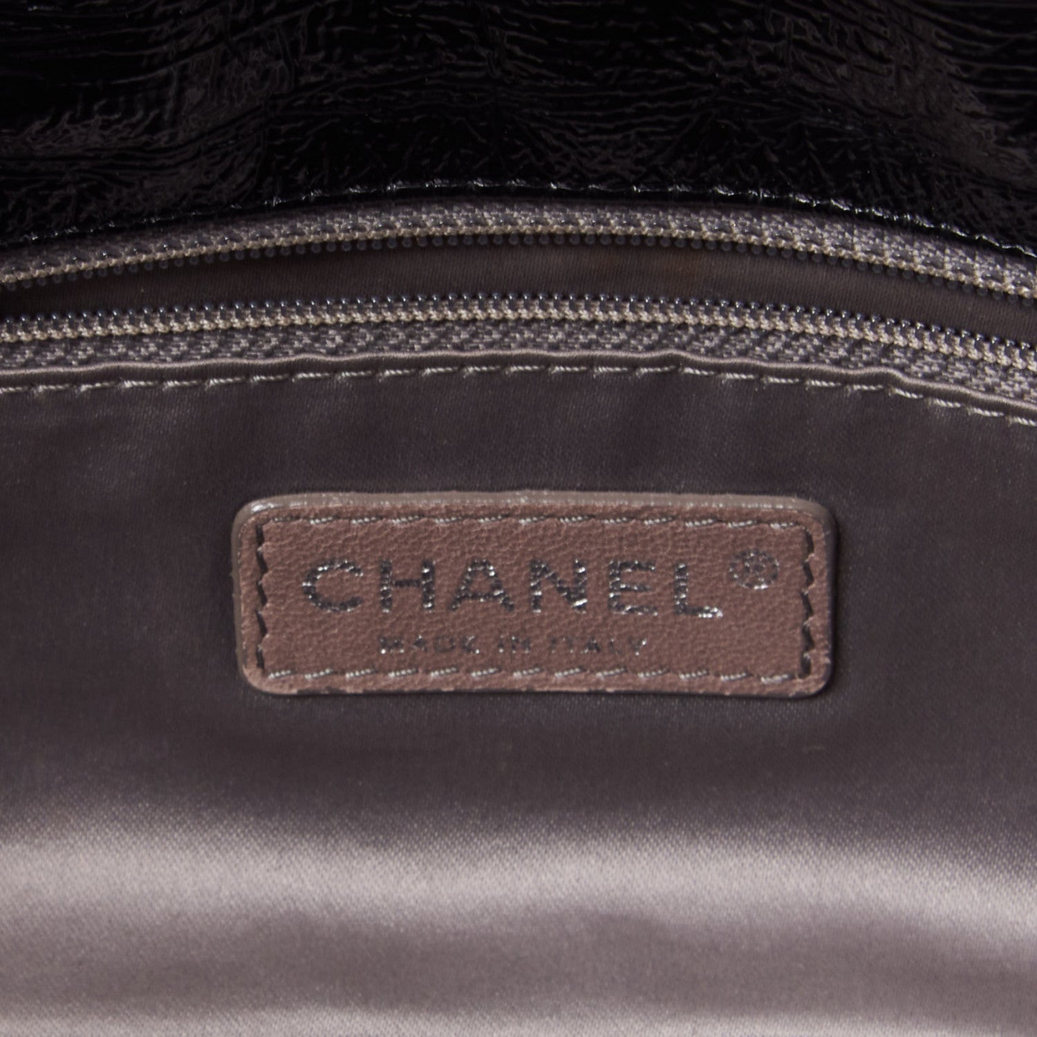 Chanel Vinyl Rock In Moscow Single Flap Black 7 of 9