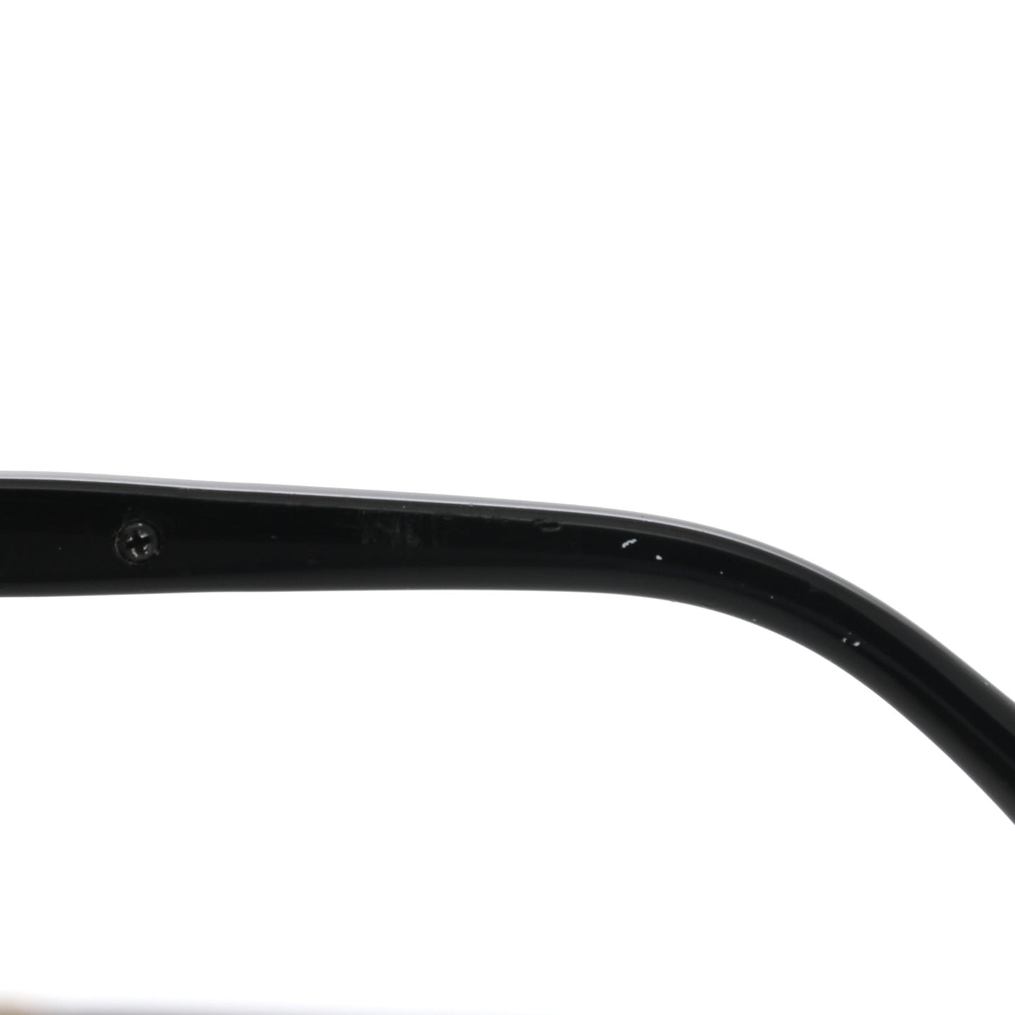 Crystal Baguette Polarized Square Sunglasses 5308-B Black