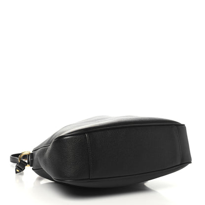 Gucci Softy Wonka Textured Dollar Calfskin Medium Diana Shoulder Bag Black 4 of 10