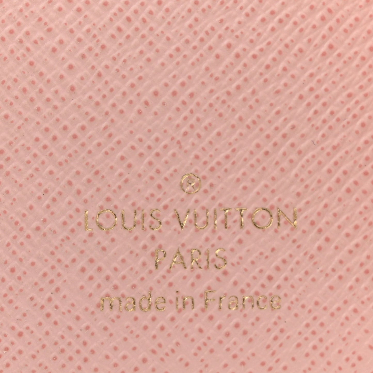 Monogram Zoe Wallet Rose Ballerine