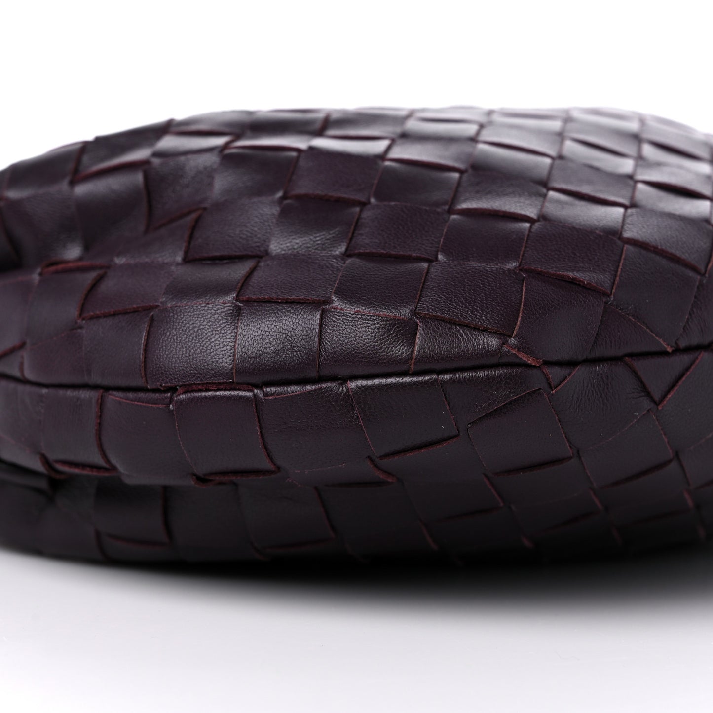 Nappa Intrecciato Mini Jodie Grape