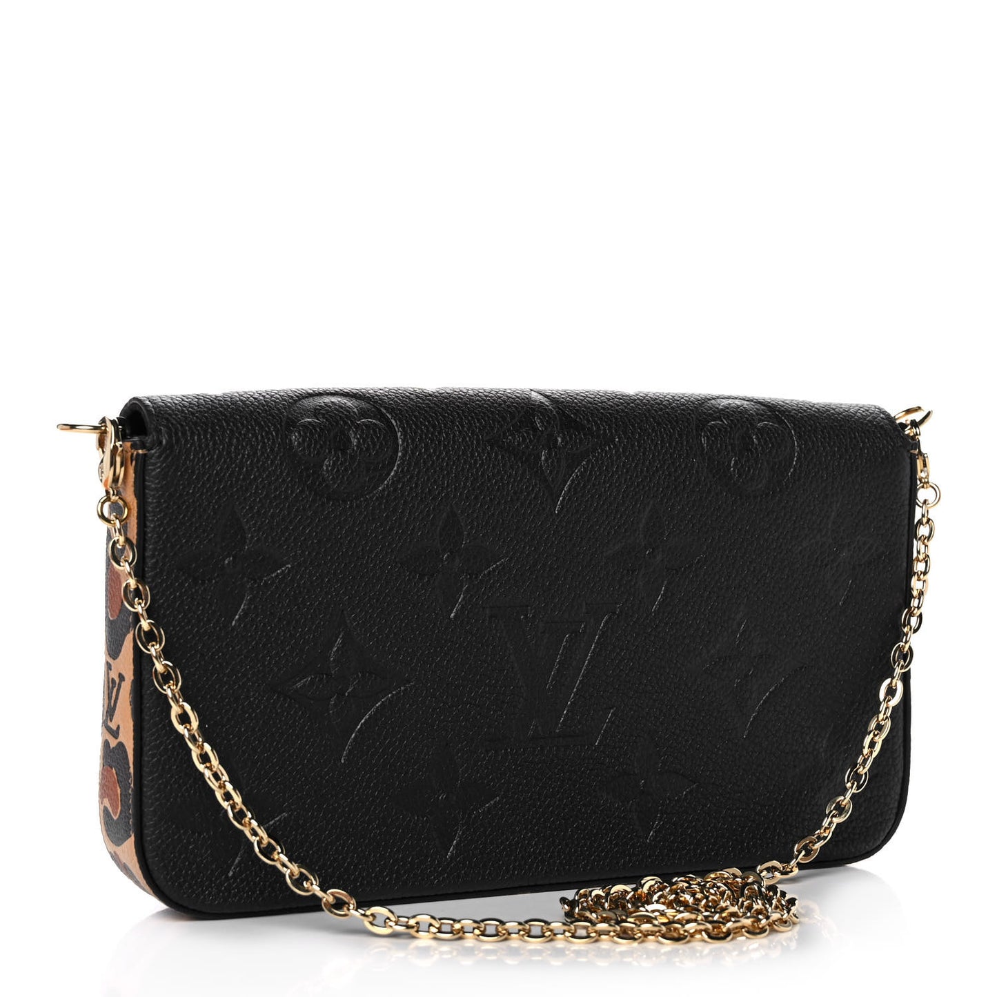 Empreinte Monogram Giant Wild At Heart Felicie Pochette Black