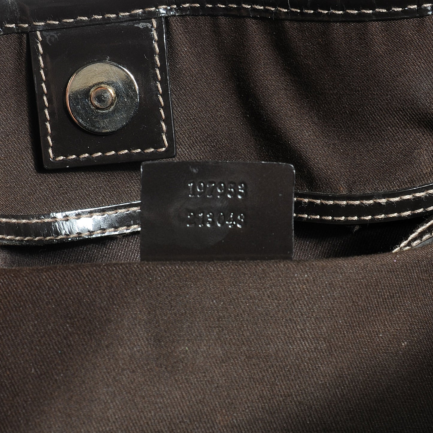 GG Plus Monogram Medium Joy Tote Dark Brown