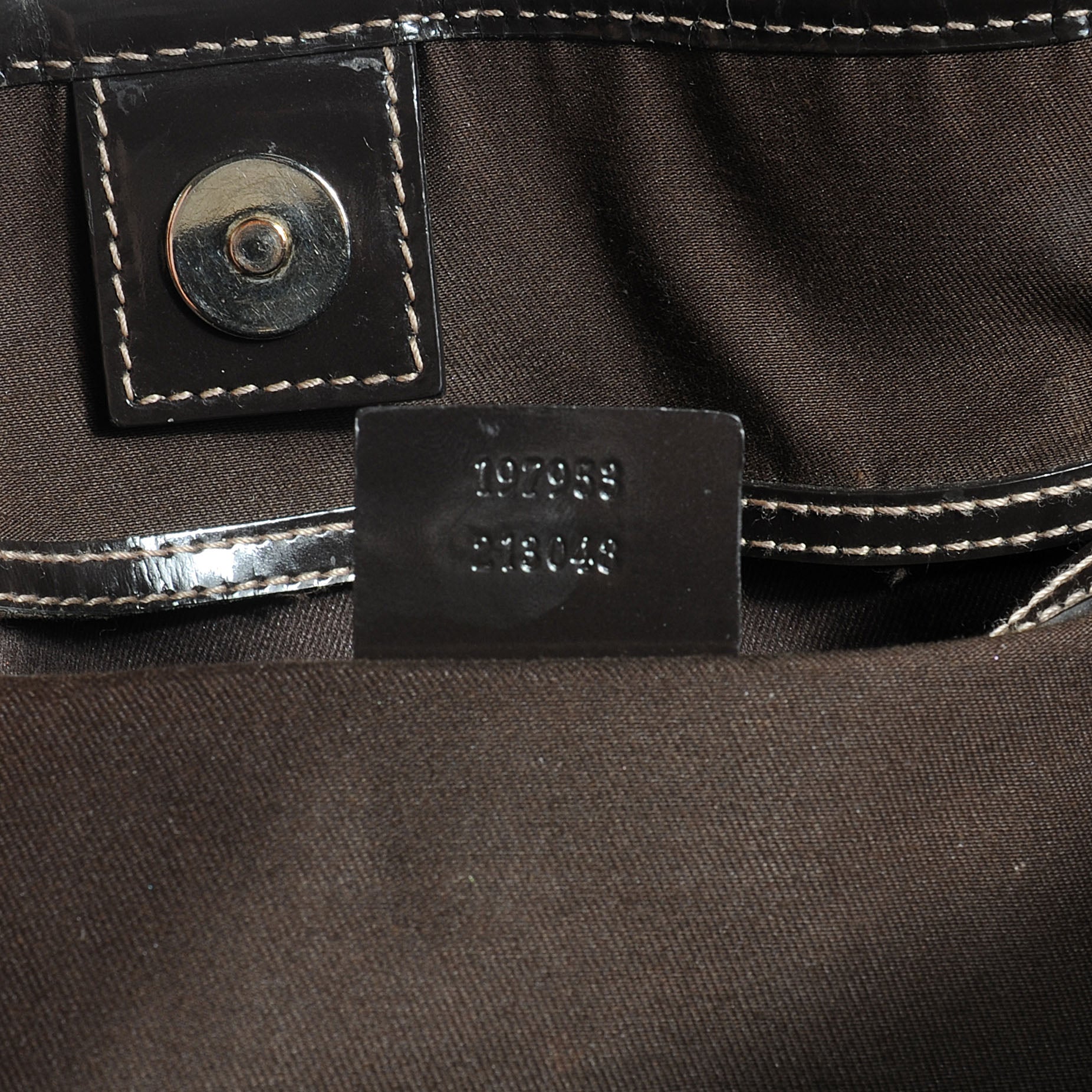 Gucci GG Plus Monogram Medium Joy Tote Dark Brown 7 of 7