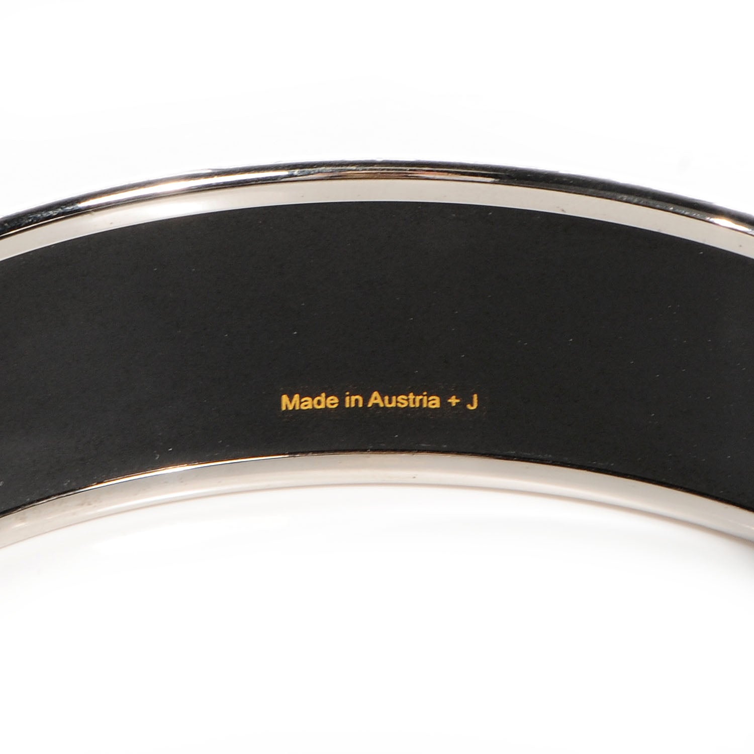 Hermes Enamel Printed Zodiac Wide Bracelet 70 Red 5 of 17