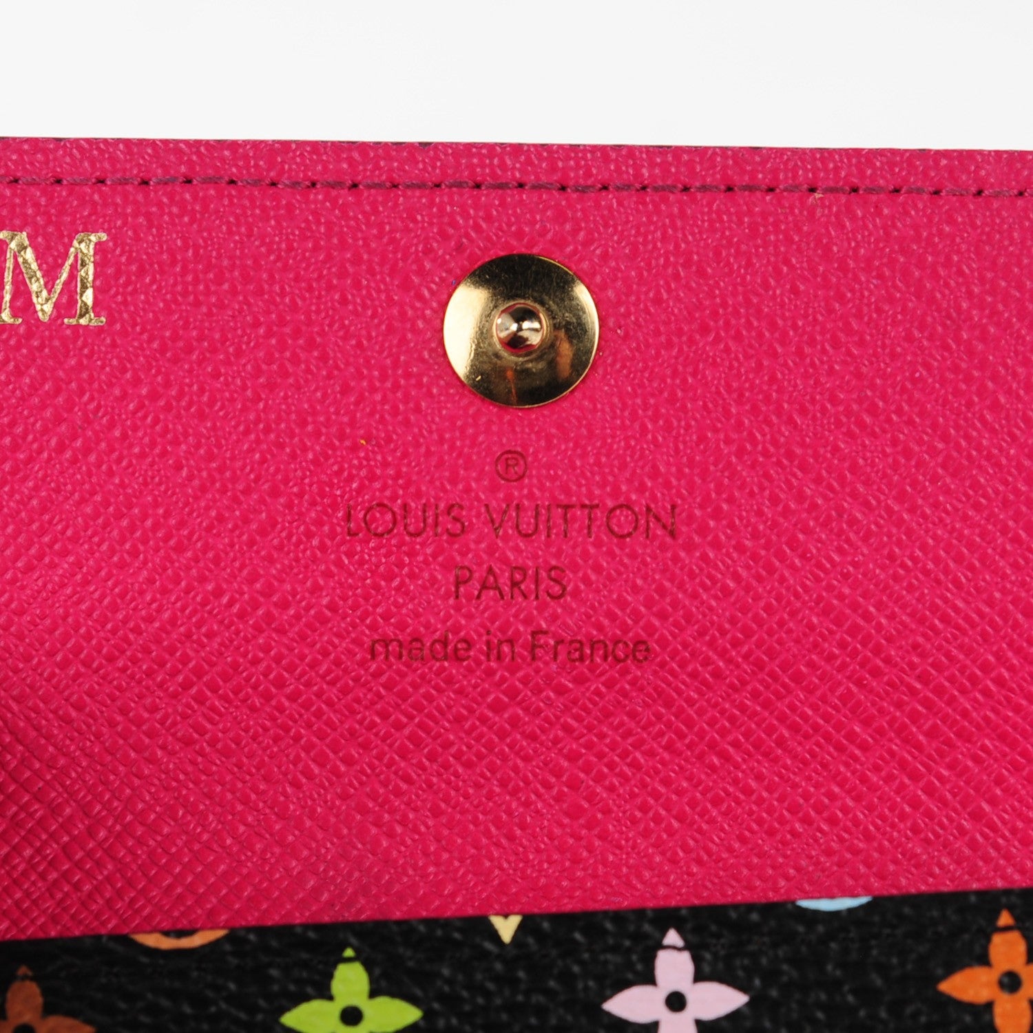 Louis Vuitton Monogram Multicolor Multicles 4 Key Holder Black Grenade 6 of 8