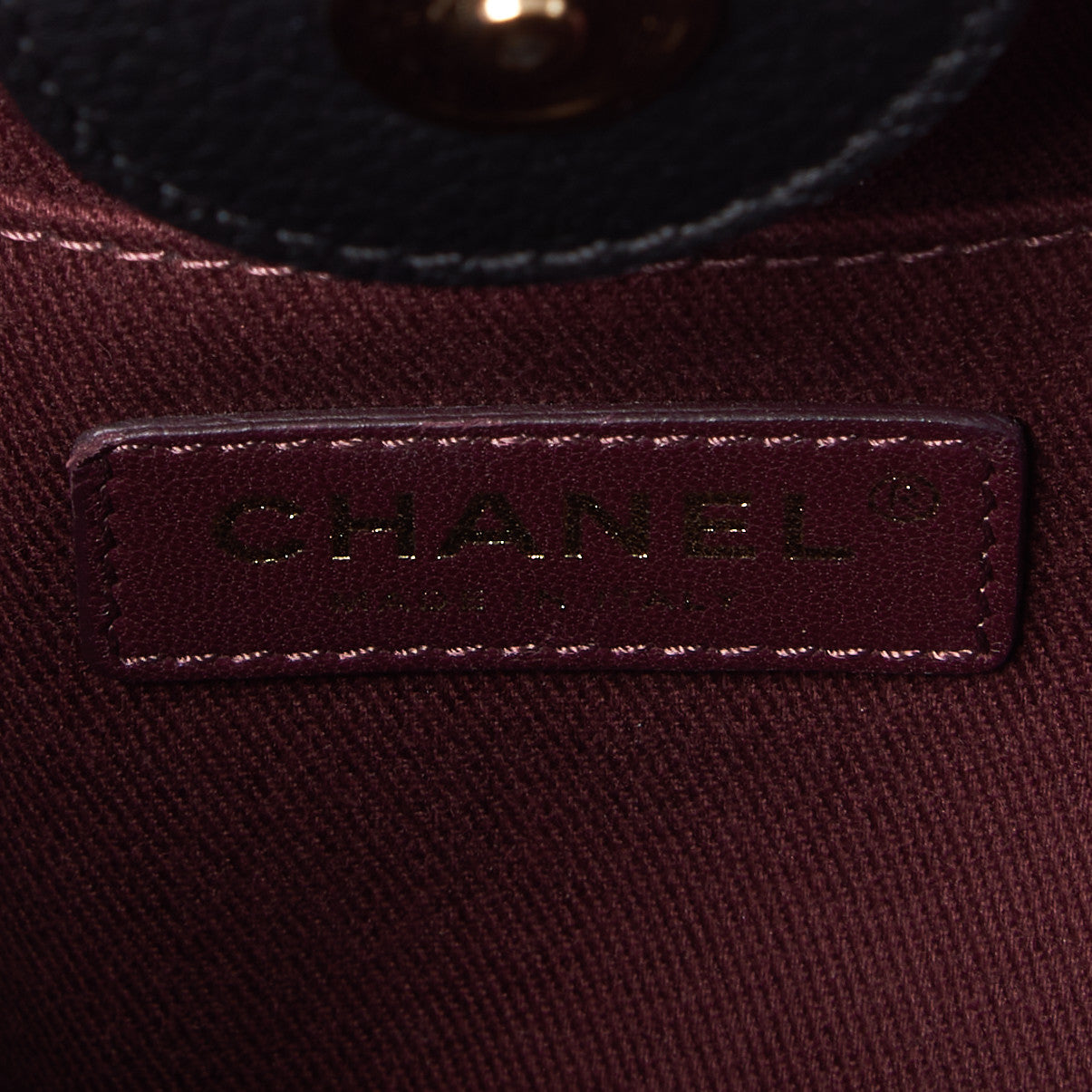 Chanel Grained Calfskin Medium Neo Executive Shopper Tote Black 9 of 10