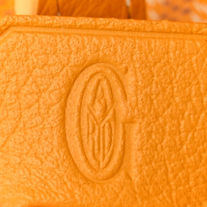Goyard Goyardin Chien Gris Pet Carrier Yellow 6 of 10
