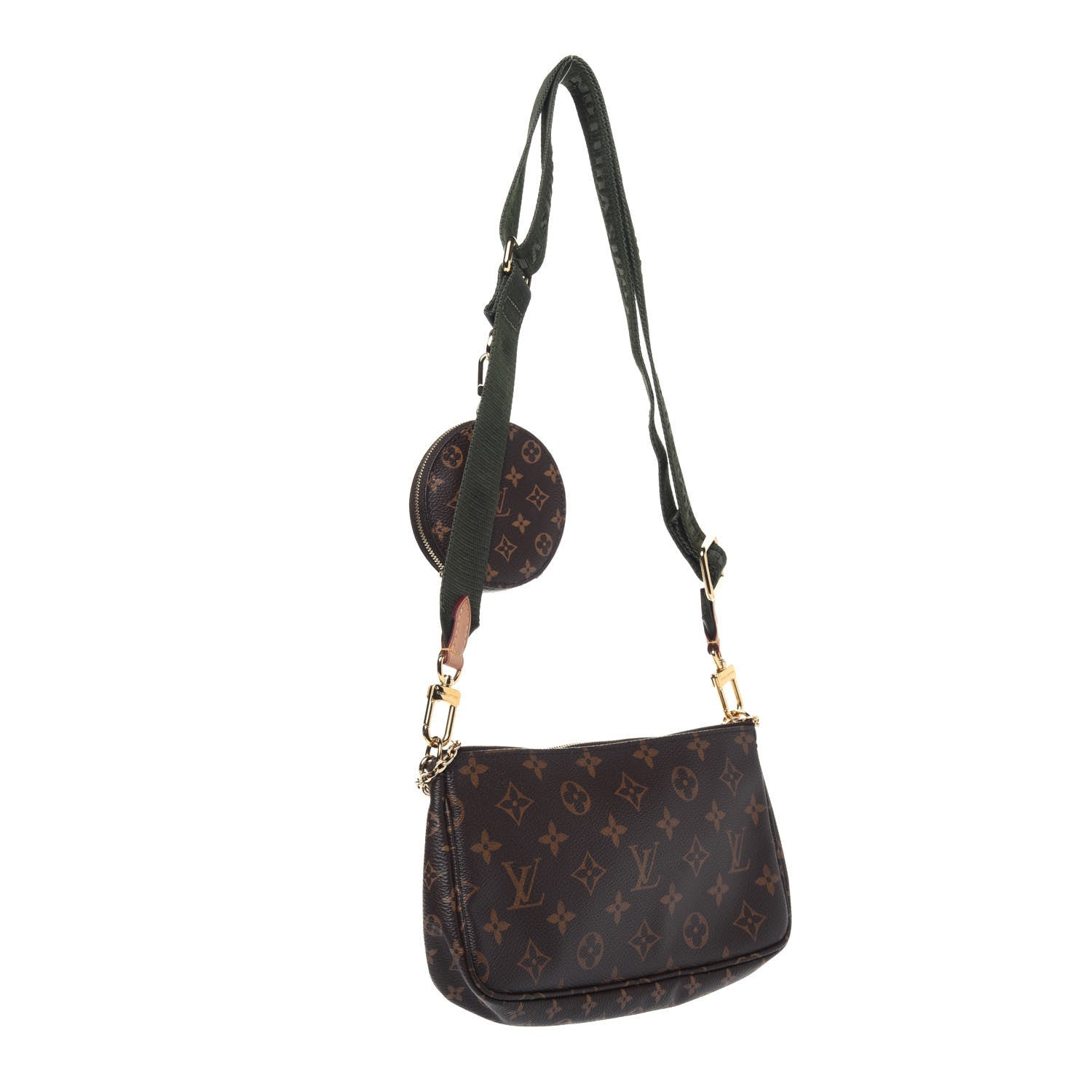 Louis Vuitton Monogram Multi Pochette Accessories Kaki 4 of 13