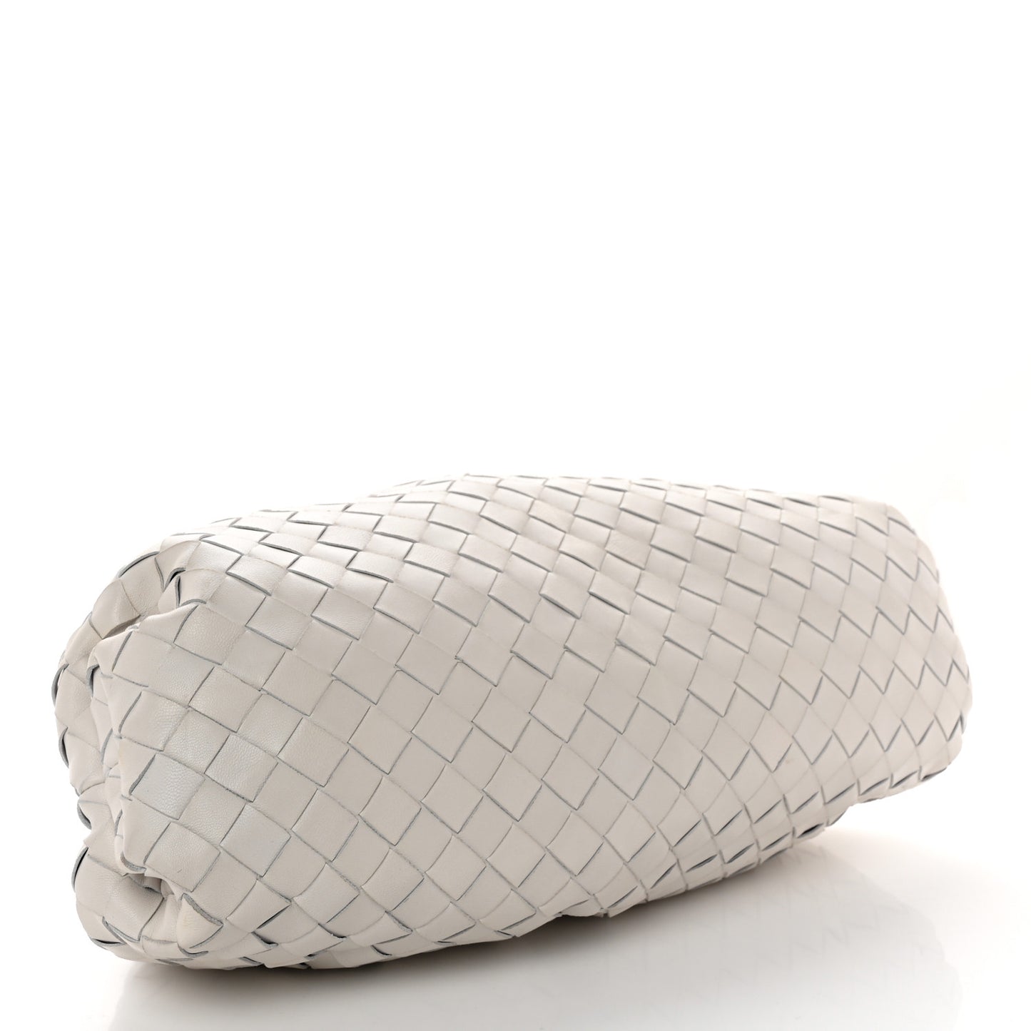 Nappa Maxi Intreccio The Pouch Oversized Clutch Plaster