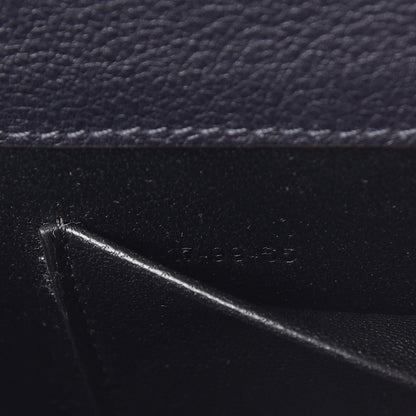 Chloe Suede Calfskin Constellation Studded Small Nile Bracelet Minaudiere Bag Full Blue 8 of 11