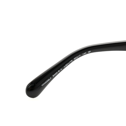 Chanel Acetate Strass Polarized Square Sunglasses 5422-B-A Black 5 of 8